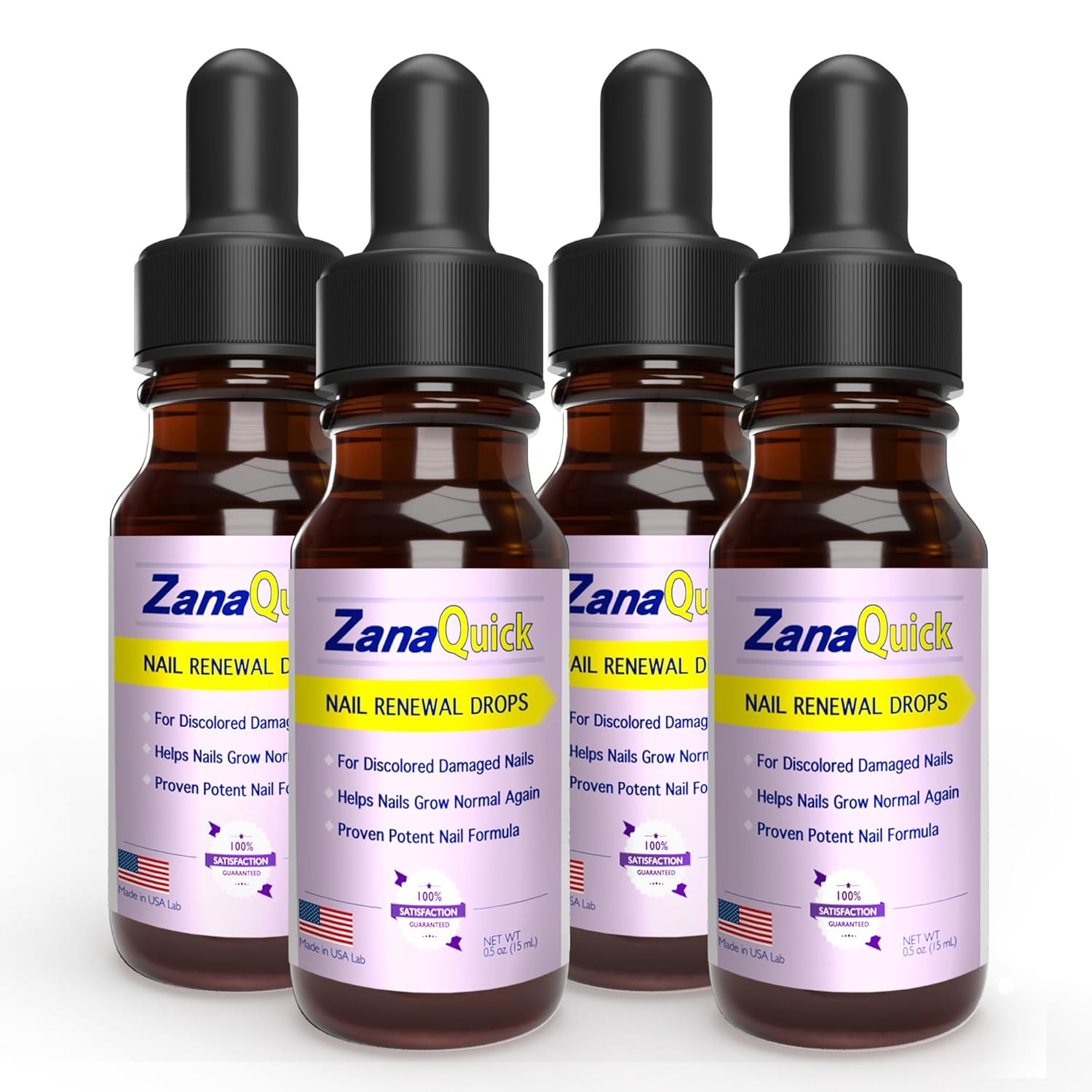 ZanaQuick Toenail Treatment Drops for Nail Repair & Recovery