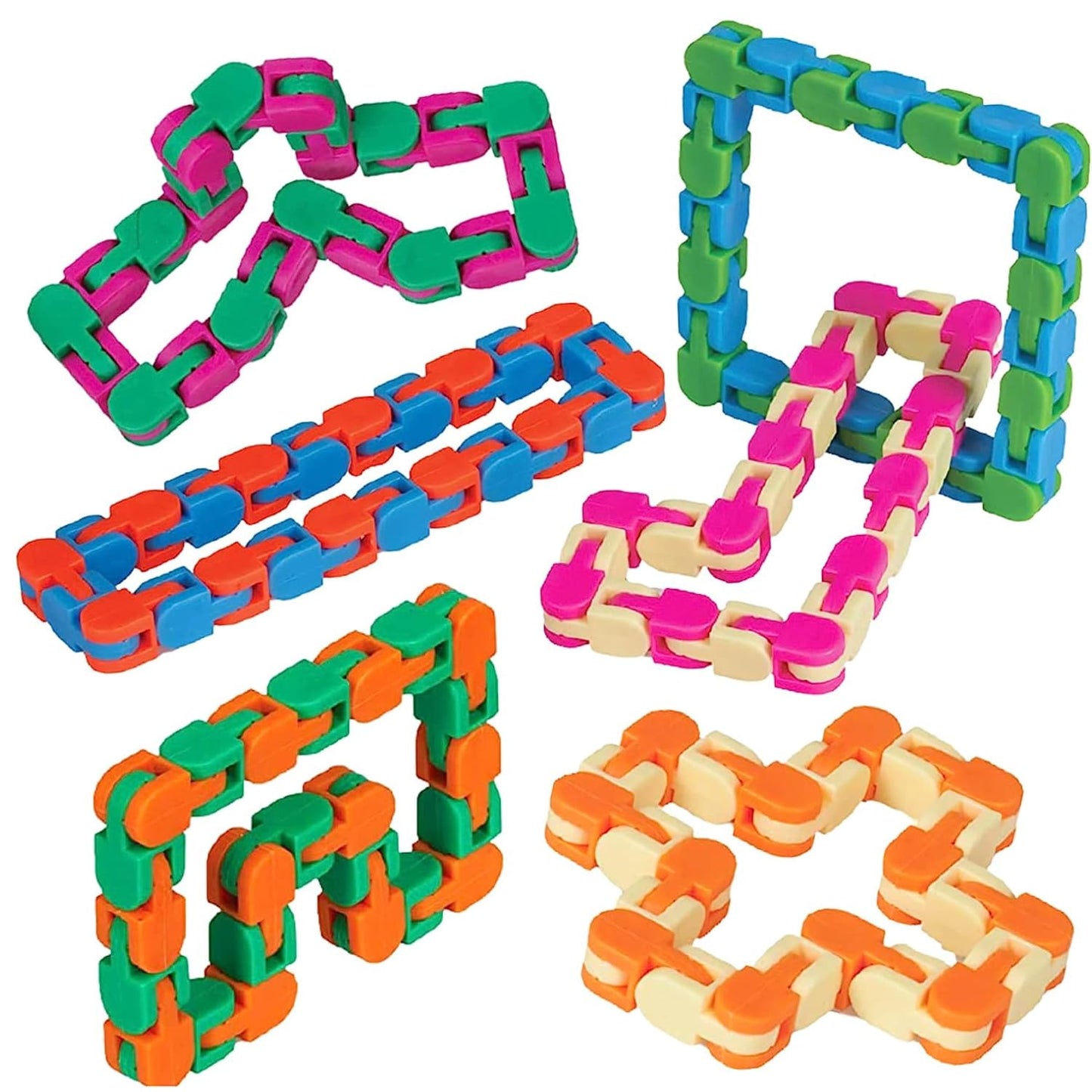 Neliblu Wacky Tracks 6 Pack: Fidget Fun for Focus!