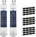 GLACIER FRESH Compatible 4396841 Refrigerator Water Filter - Long