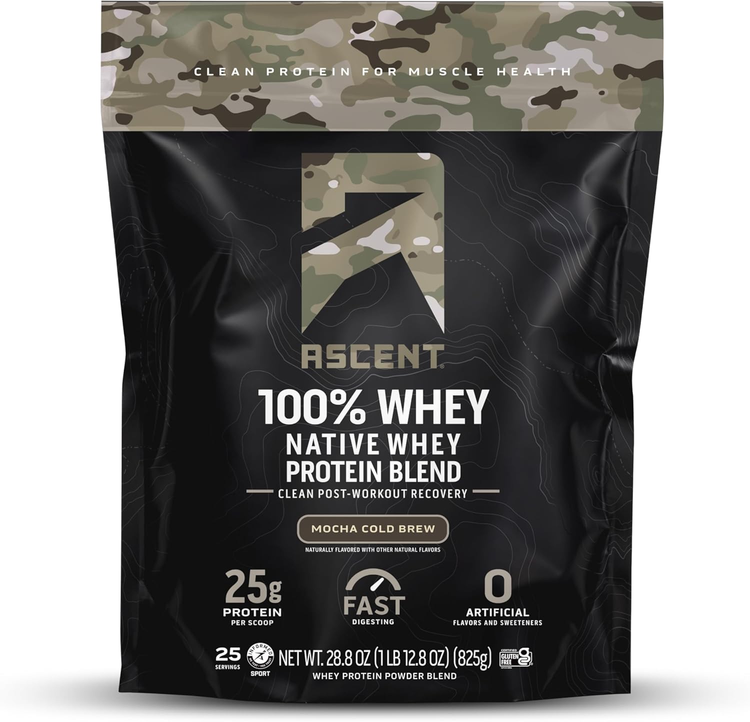 Ascent 100% Whey Protein Powder - Mocha Cold Brew Flavor Review