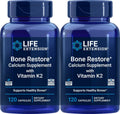 Bone Restore Calcium Supplement with Vitamin K2 - Bone Support 2-Pack