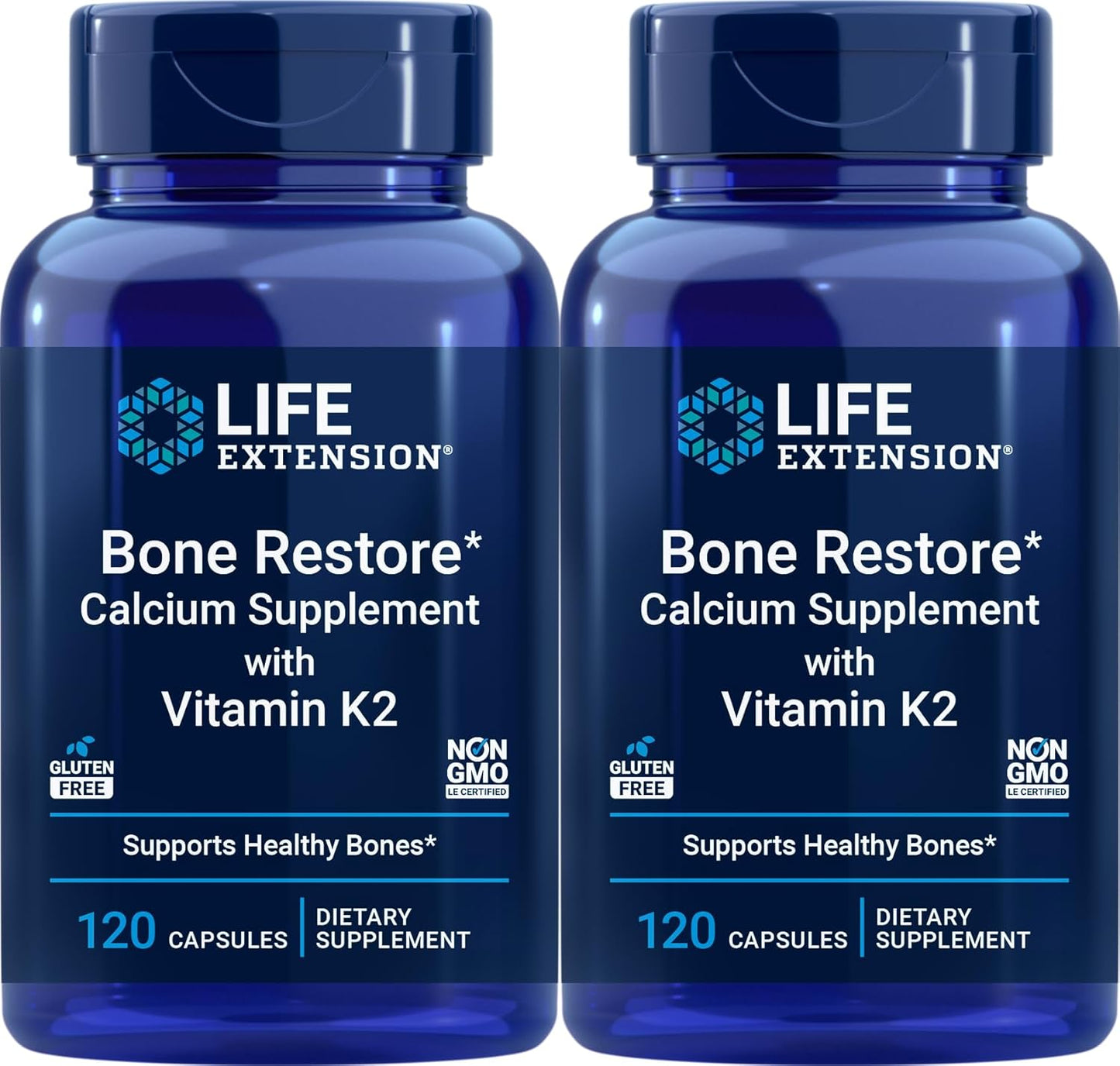 Bone Restore Calcium Supplement with Vitamin K2 for Strong Bones