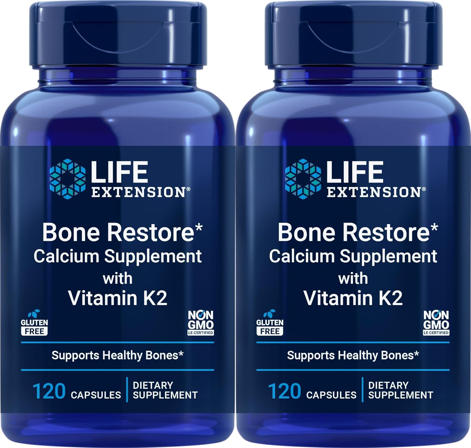 Bone Restore Calcium Supplement with Vitamin K2 for Strong Bones