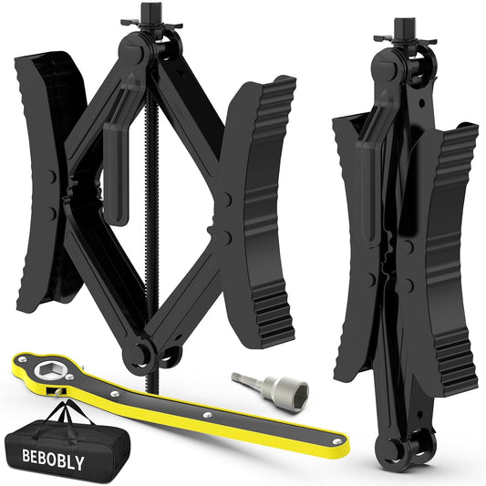 Heavy Duty X-Shaped Camper Wheel Chock Stabilizer for RVs