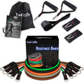 Resistance Bands with Handles - Full Set for Home Workouts