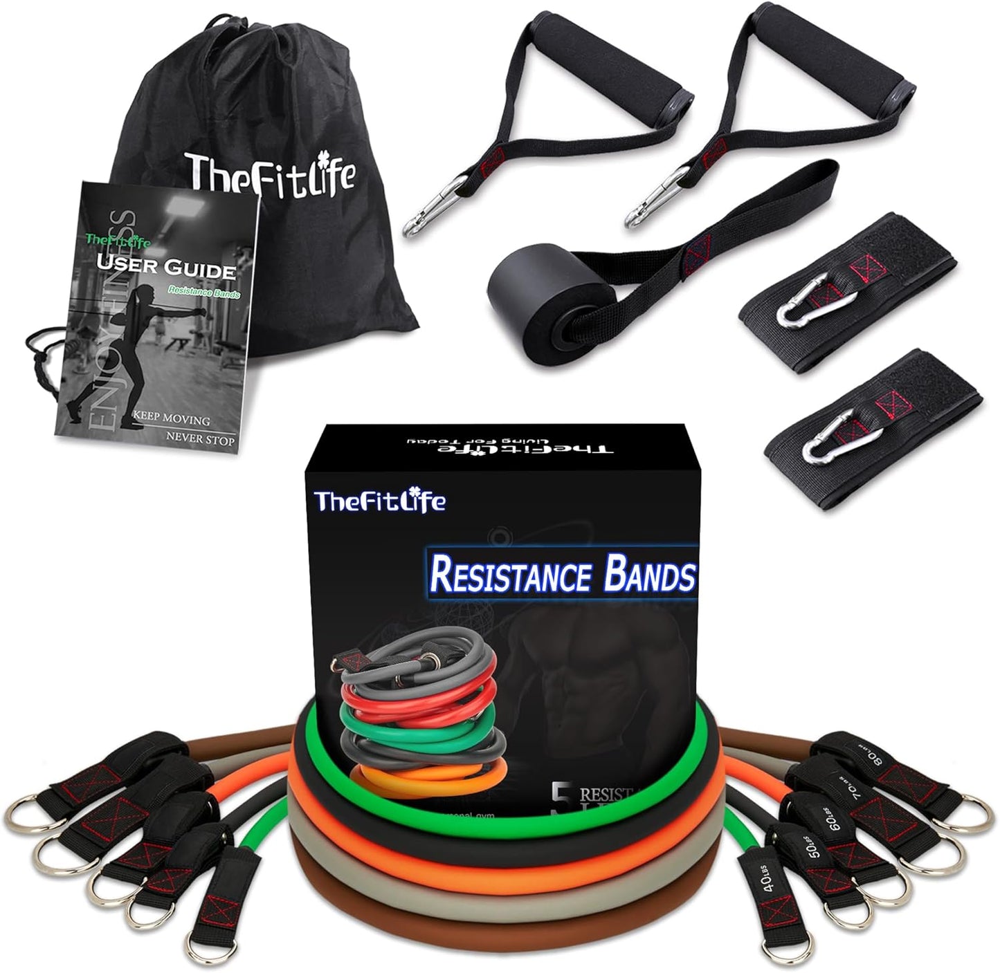 TheFitLife Resistance Bands for Effective Home Workouts