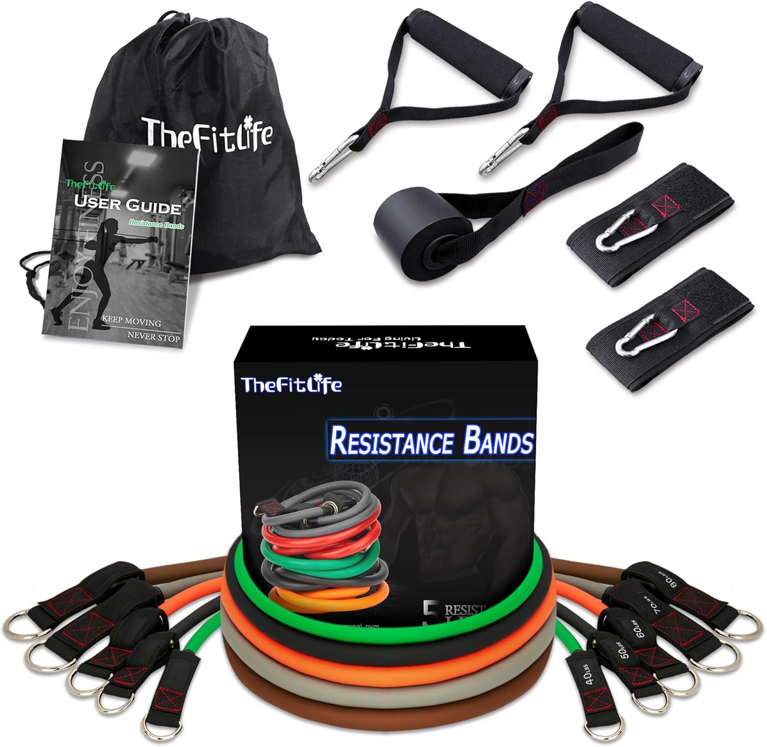 TheFitLife Resistance Bands for Effective Home Workouts