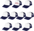 Ultrafun 10 Pack Adjustable Caps for Men and Women Trucker Style