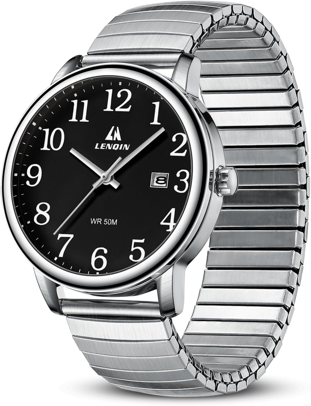 LN LENQIN 38mm Waterproof Quartz Men's Watch