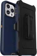 iPhone 14 Pro Max Defender Case - Blue Suede Shoes Rugged