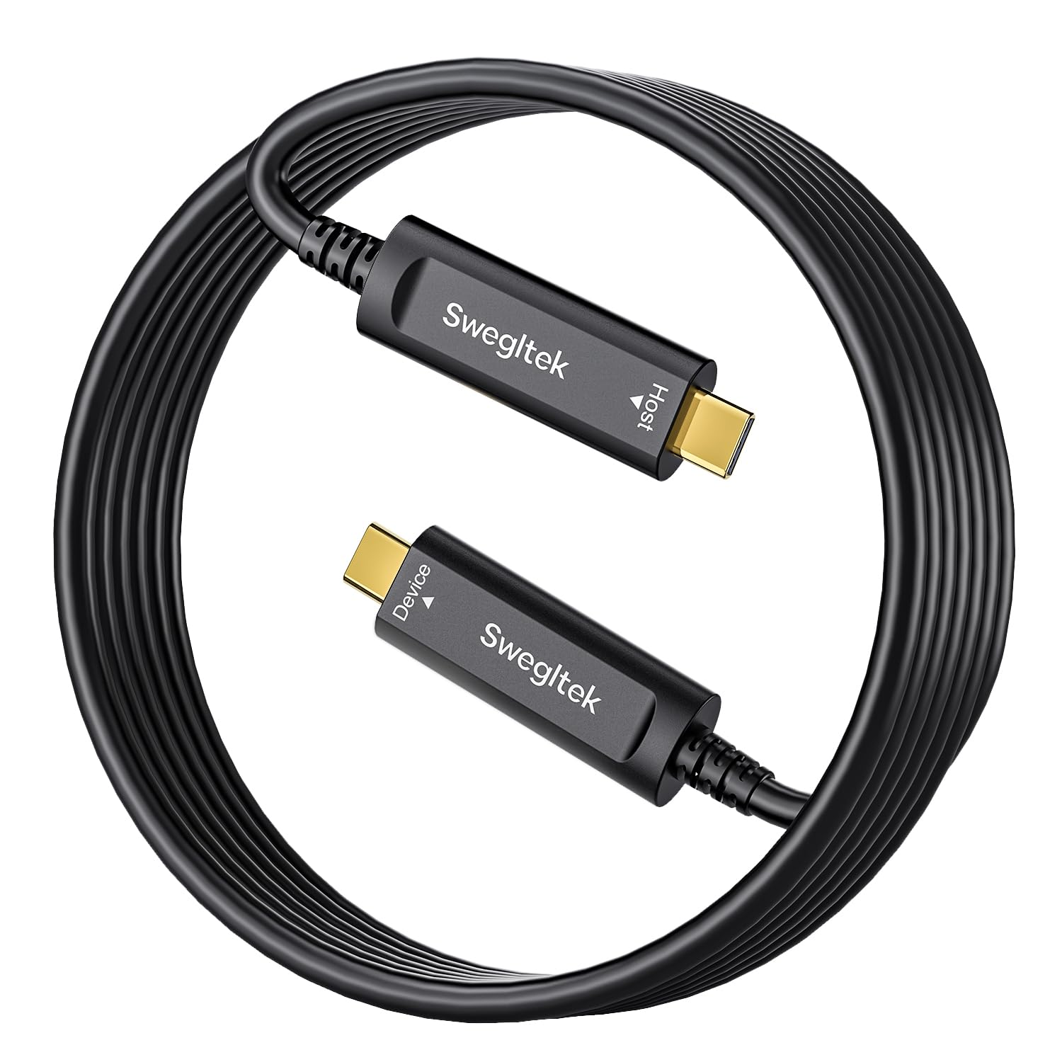 Fiber Optic USB C Cable 50ft for High Speed Data Transfer