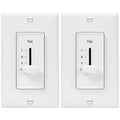 3 Speed Decora In Wall Ceiling Fan Control - Quiet 3-Speed Slider