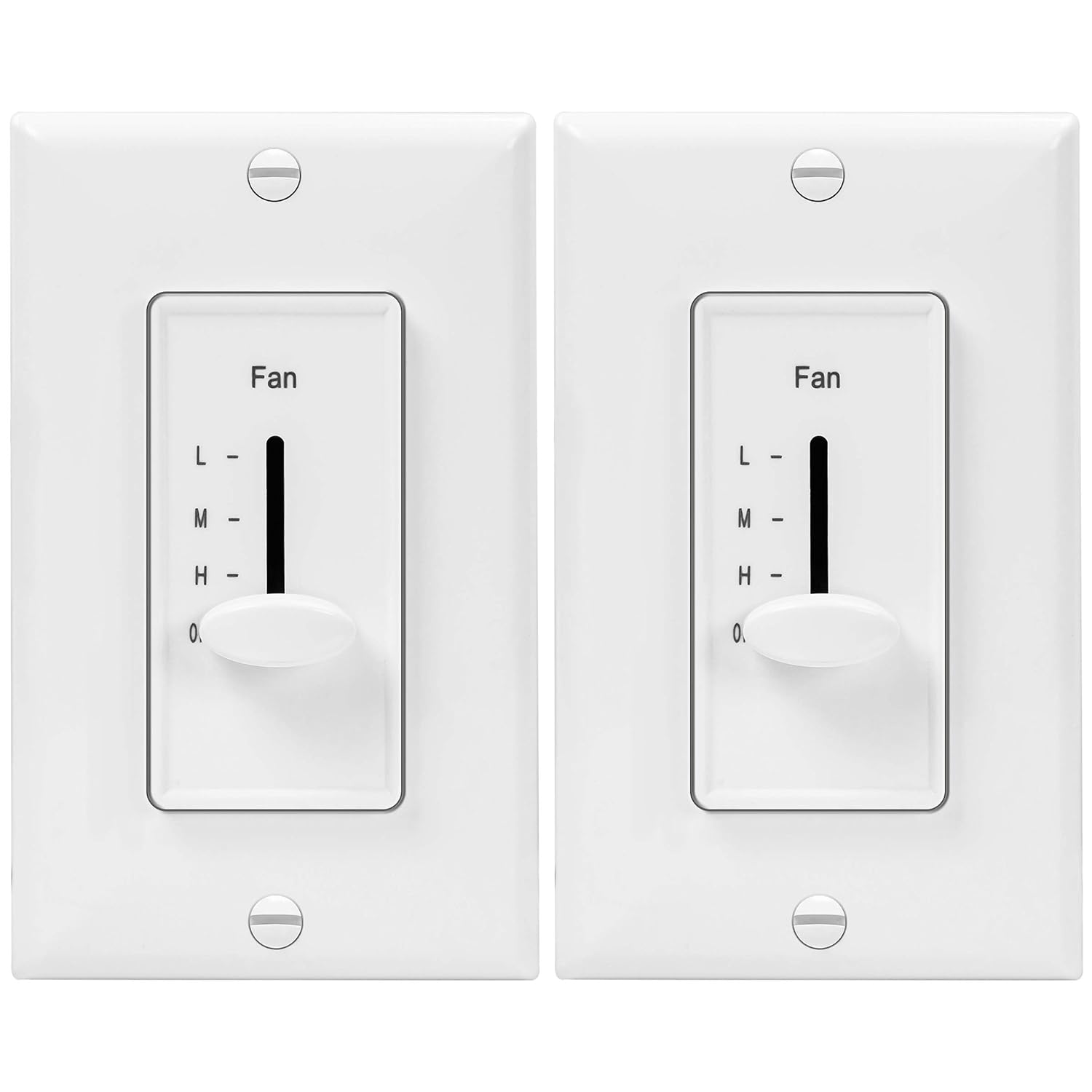 ENERLITES 3 Speed Wall Ceiling Fan Control for Modern Homes