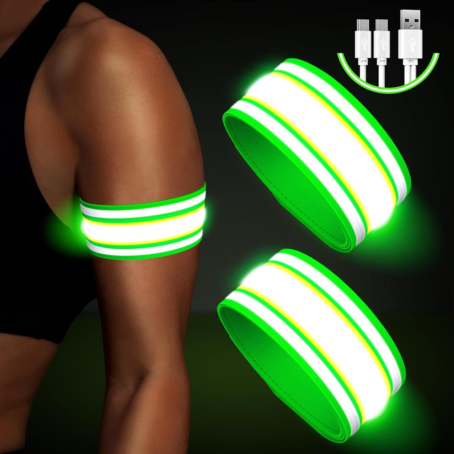 Fokia Kunbio LED Armband - Stay Safe at Night