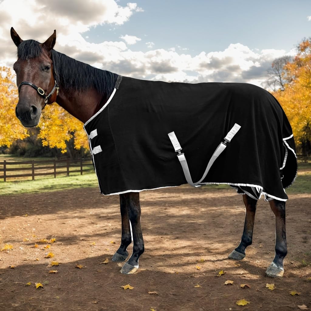 Adjustable 78'' Fleece Liner/Cooler for Horses - ZRSCHYG