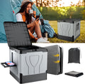 Portable Toilet For Adults - Foldable 30L Camping Potty with 330 lb