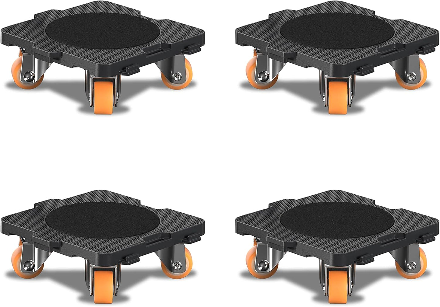 ONEON Connectable Dolly Furniture Movers with 360 Rotating Wheels