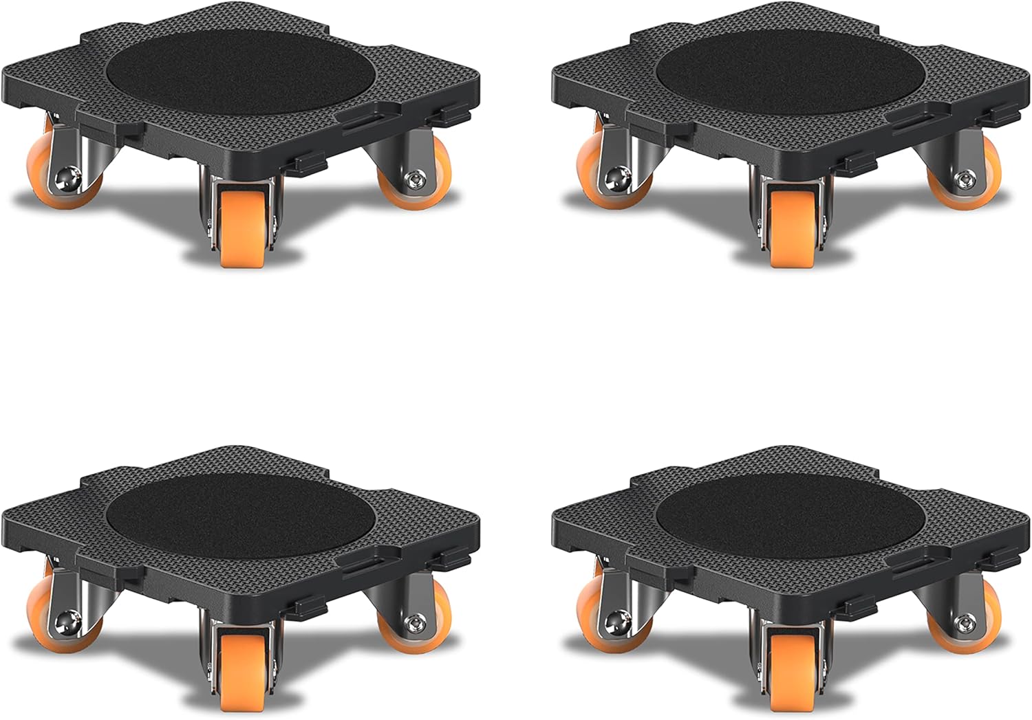 ONEON Connectable Dolly Furniture Movers with 360 Rotating Wheels