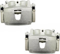 TRQ Front Brake Caliper Set Compatible with 2006-2010 Jeep Commander