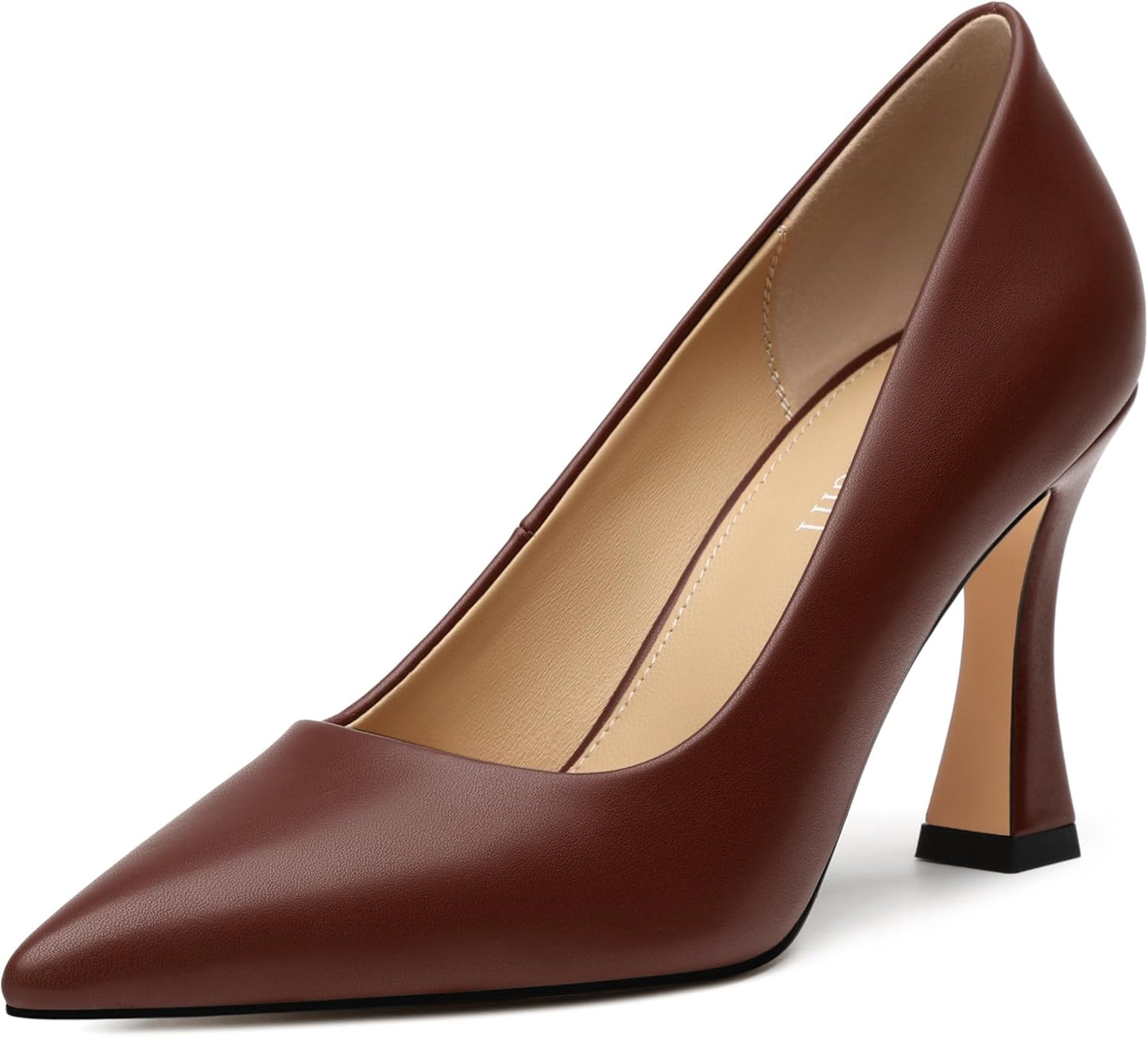 AMBELIGHT Women's Pointed Toe Stiletto Pumps for Any Occasion