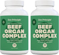 Zen Principle Grass Fed Beef Organs Supplement 2-Pack - Nutrient Dense