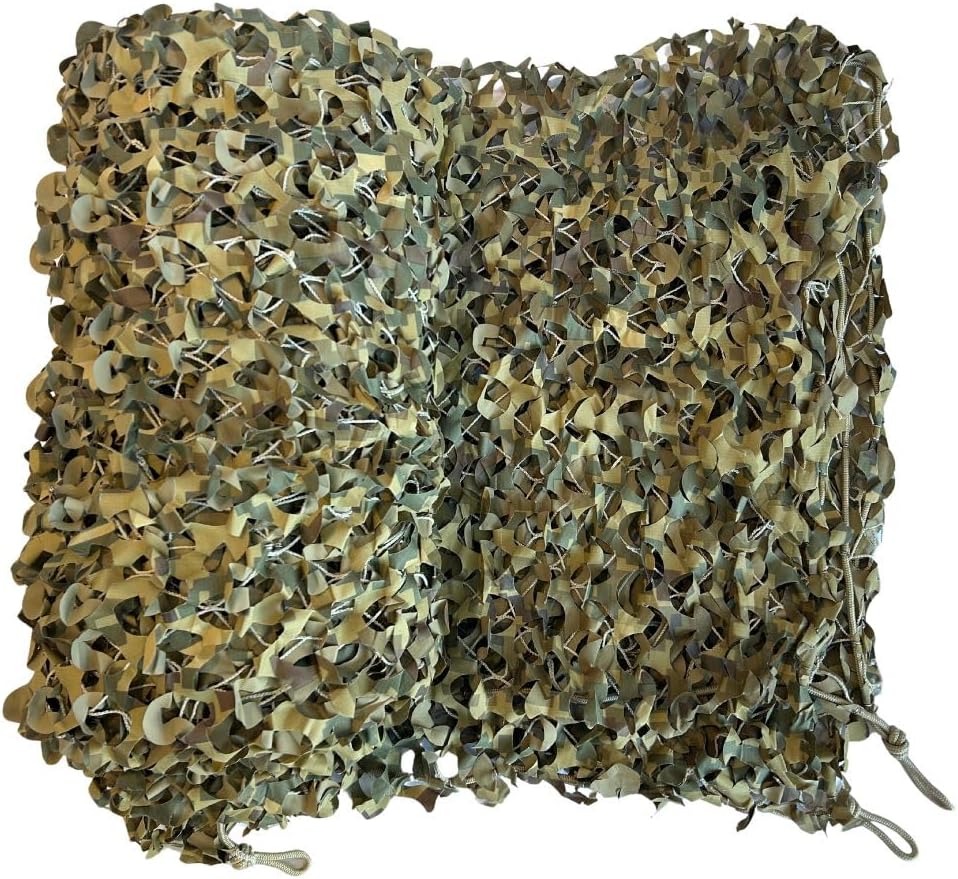 Reinforced Camouflage Netting for All-Weather Outdoor Use