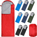 Macarrie 10 Pcs Bulk Sleeping Bags for Homeless Donation Shelter