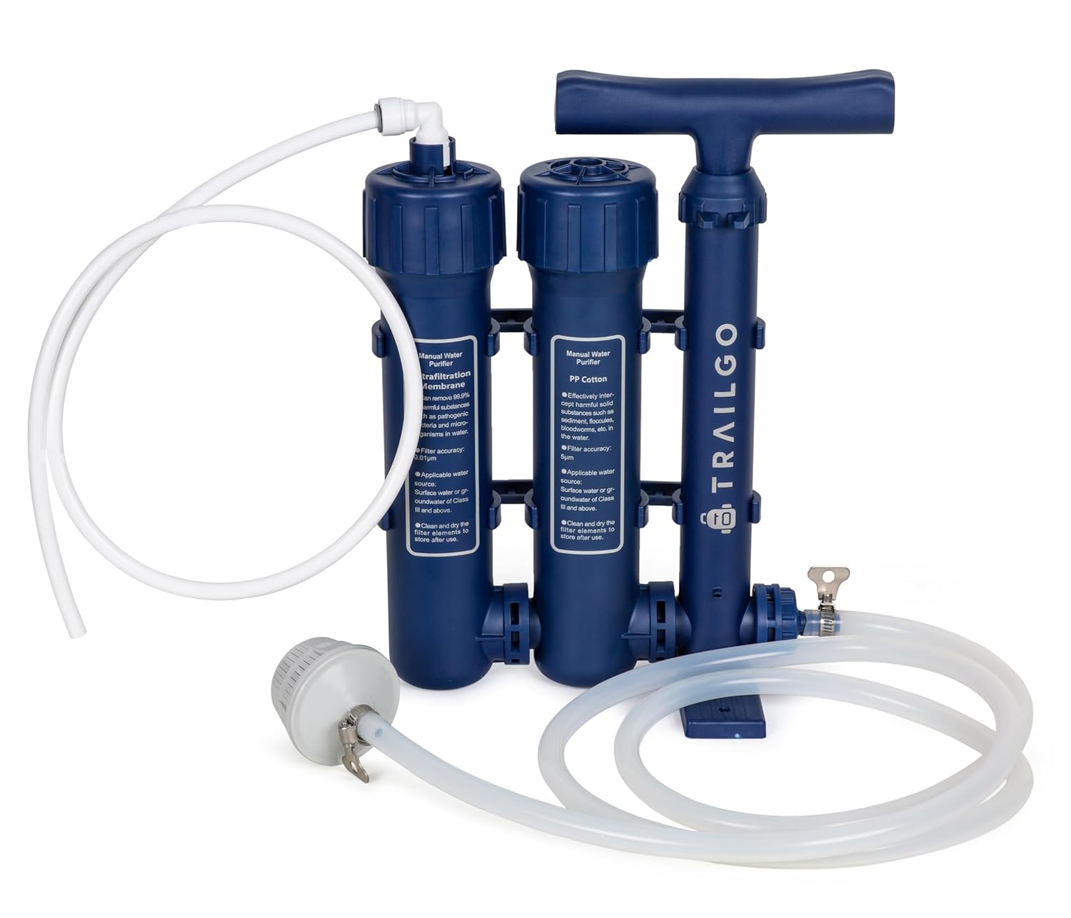 TRAILGO Pro Water Purifier - High-Volume Survival Filter