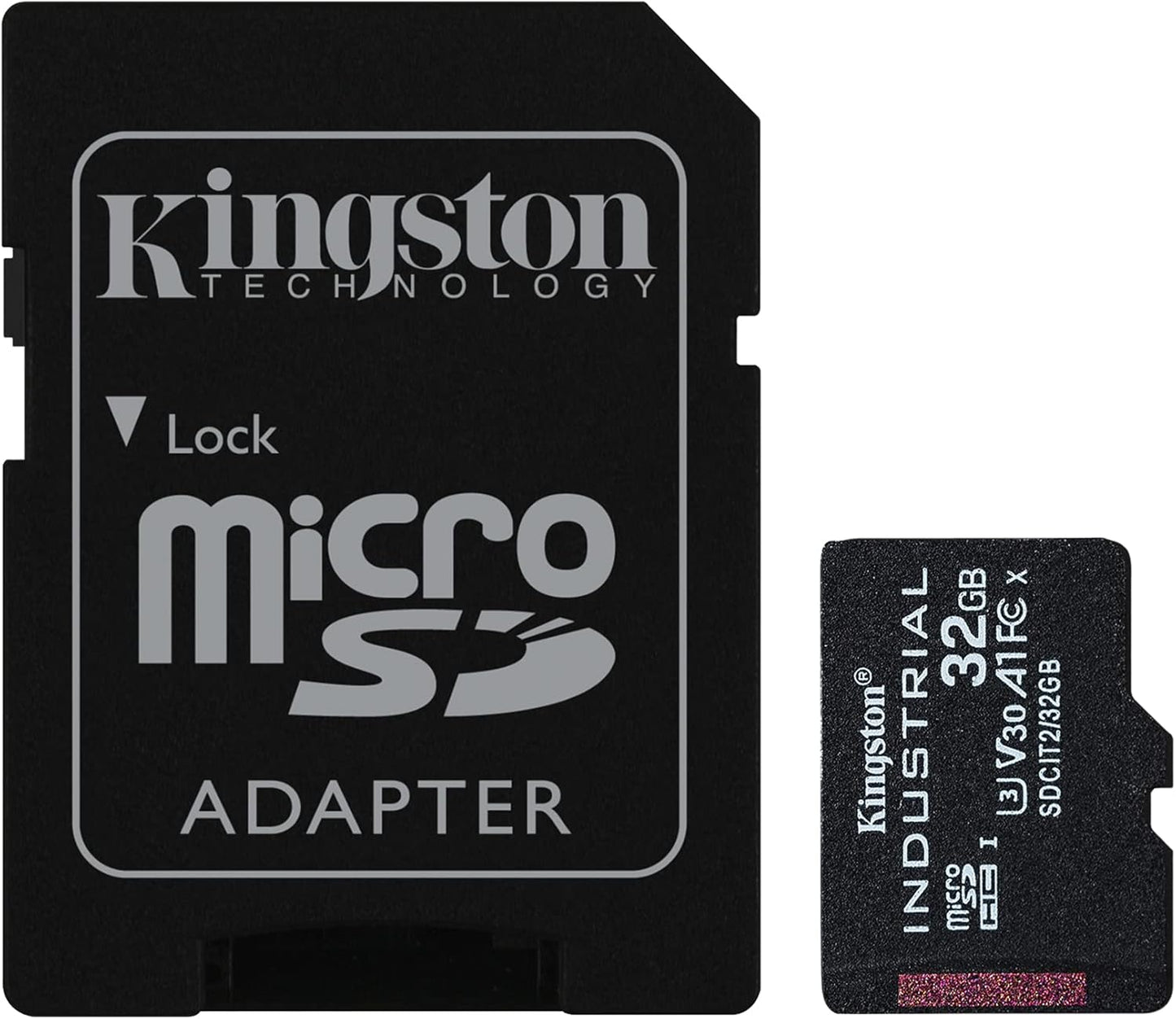 Kingston 32GB Industrial microSDHC - Reliable Storage