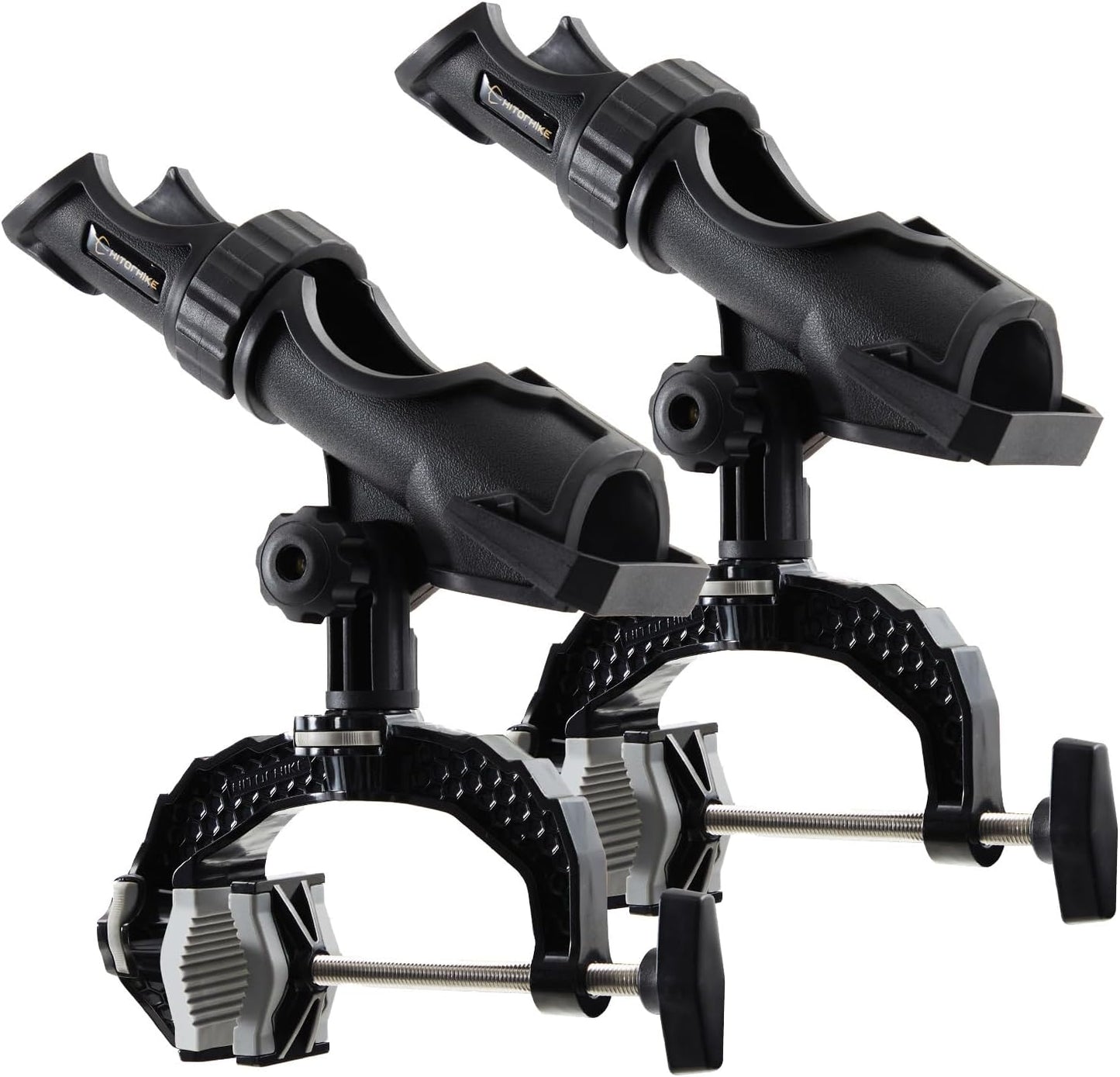 Hitorhike Fishing Rod Holder with One-Click Lock System for Boats