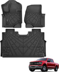 Custom Fit Floor Mats for Ford F150 2015-2025 SuperCrew