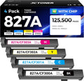 827A Toner Cartridges Set 4-Pack High Yield Replacement - Reliable