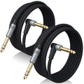 Premium 10FT TRS Cables: Noise-Free Stereo Sound - Birvemce