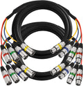 EBXYA 15Ft XLR Snake Cables for Superior Sound Clarity