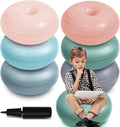 Classroom Flexible Seating Set with 6 Yoga Ball Chairs for Comfort