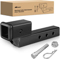 Trailer Hitch Extension Riser for 2 in Receiver - Adjustable 5/7/9 in