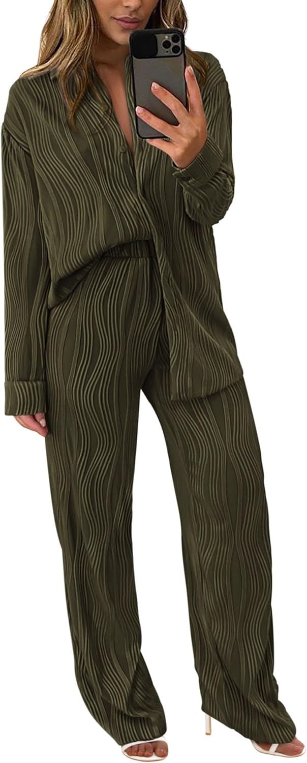 PRETTYGARDEN Women's 2 Piece Sets for Fall Casual Style