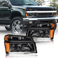 Headlight Assembly Compatible with 2004-2012 Chevy Colorado/GMC Canyon