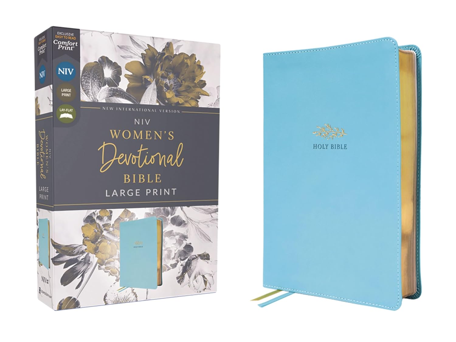 NIV Women's Devotional Bible Large Print Leathersoft Teal Review