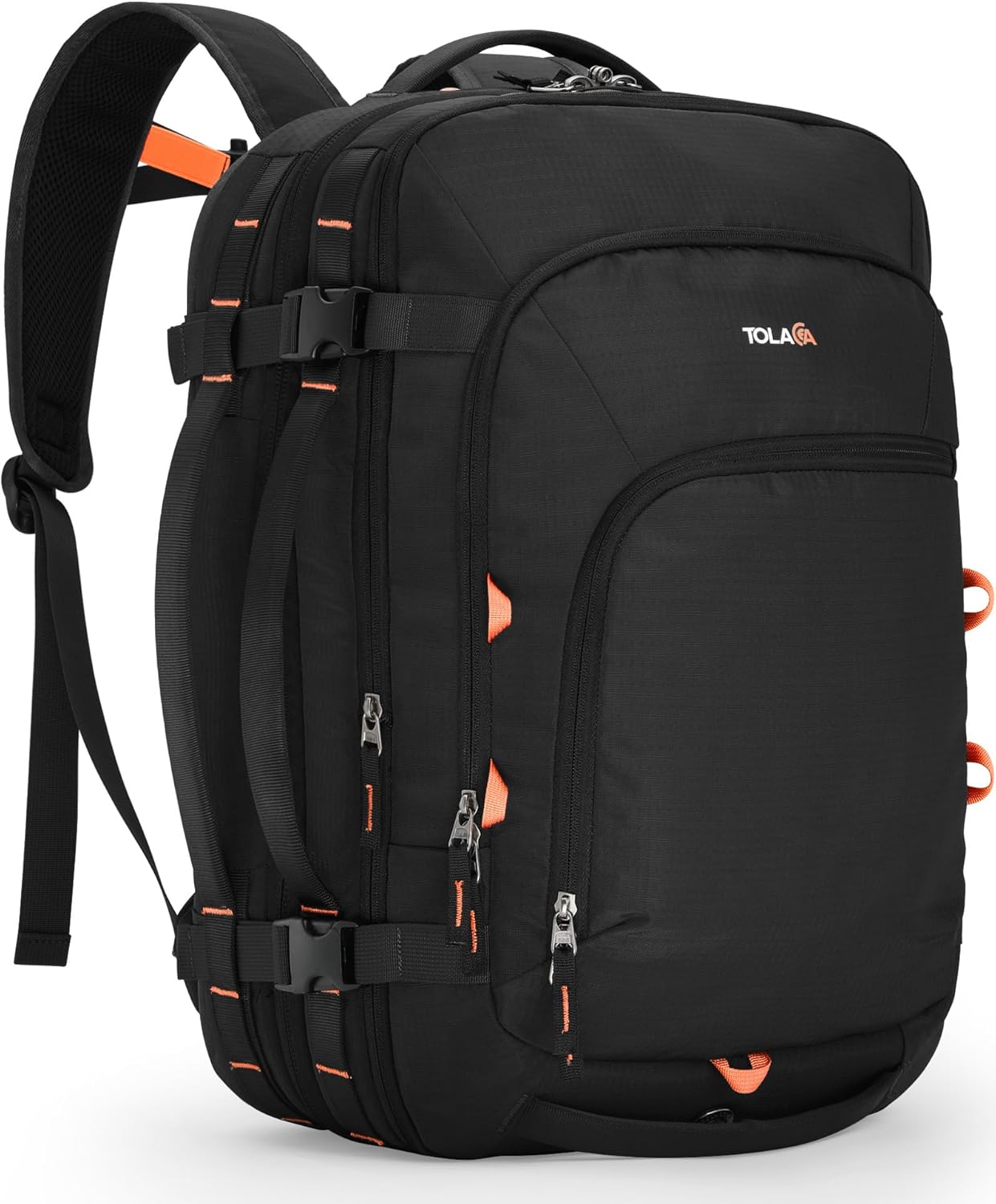 Tolaccea Travel Backpack - TSA Friendly, Water-resistant Rucksack