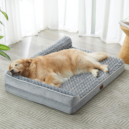 Orthopedic Dog Bed for Large Dogs - Waterproof and Washable