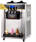 VEVOR 2200W Ice Cream Maker - 30L/H Yield, LCD Panel, Alarm
