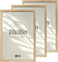 VCK 20x30 Natural Wood Frame for Pictures - Elegant Design