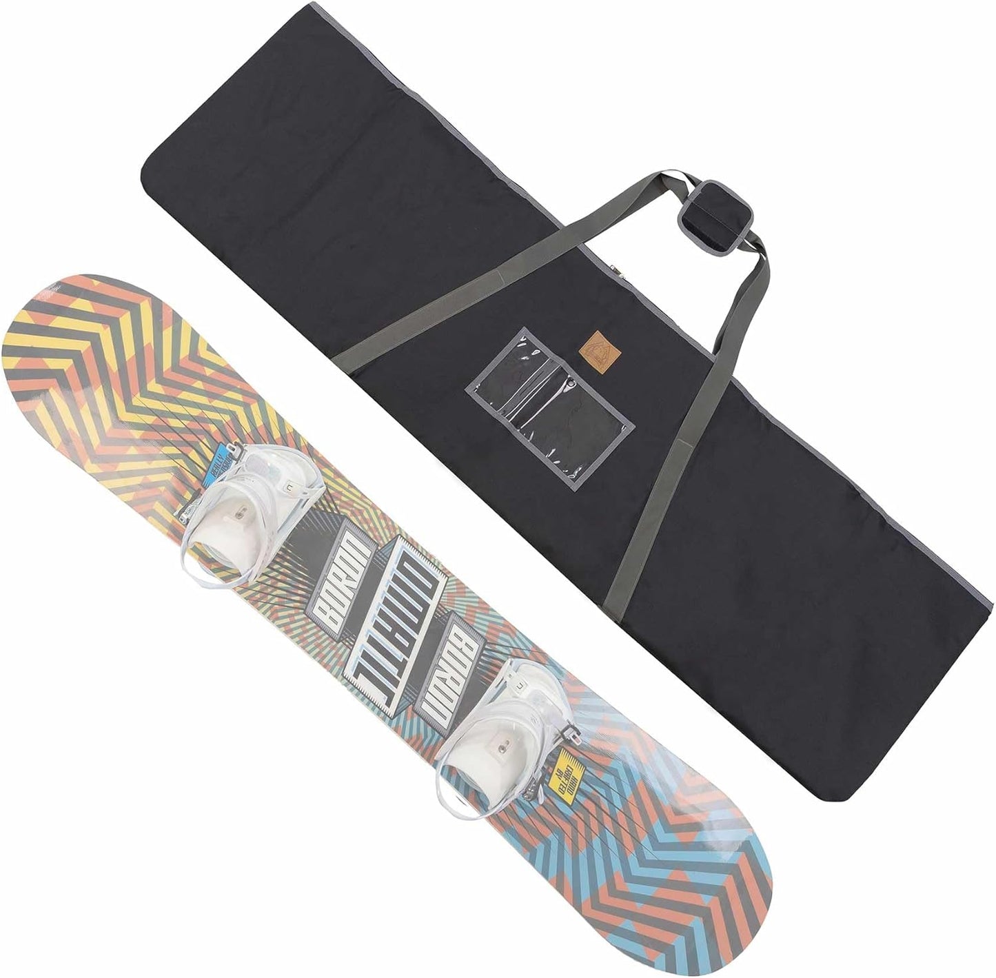 MiOBEAR Padded 165cm Snowboard Bag for Easy Transport