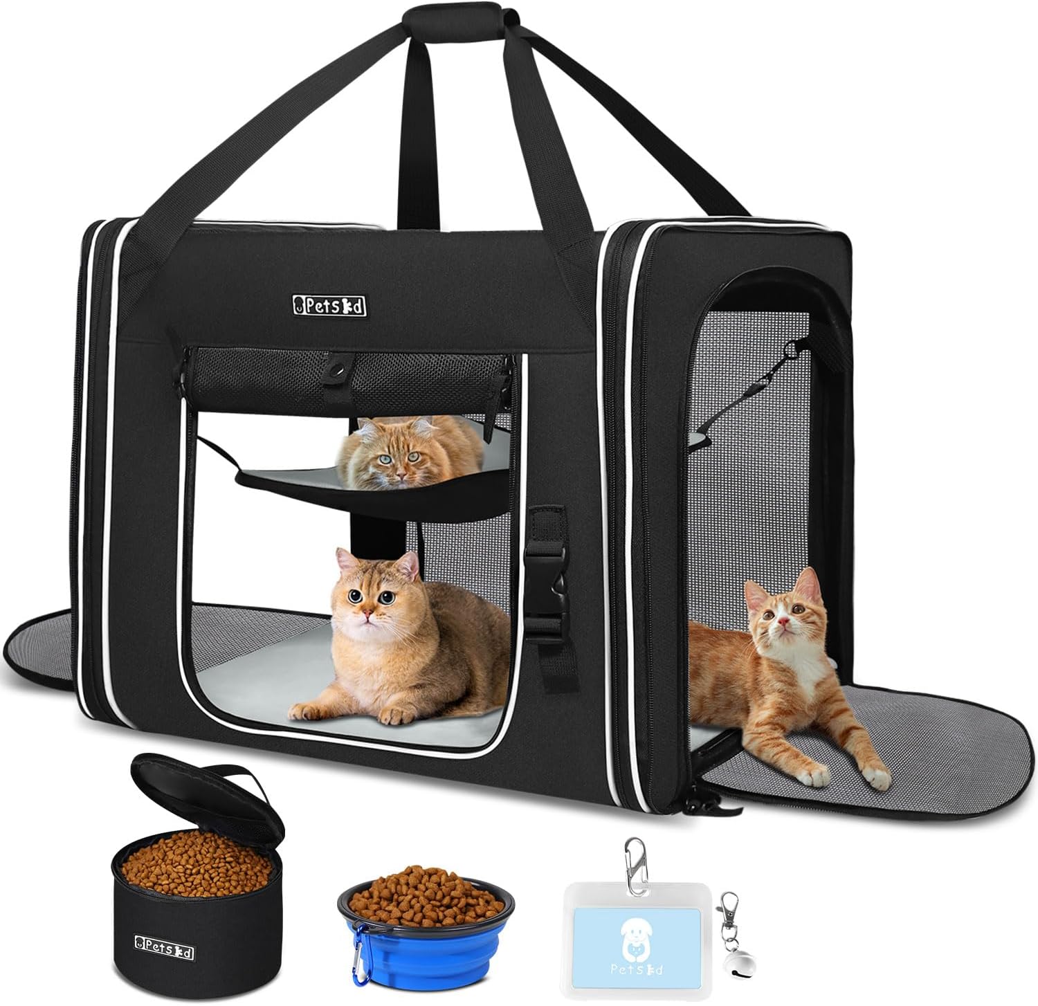 Petskd Combinable Pet Carrier for Large Cat or Medium Dog