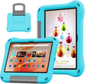 Fire HD 10 Tablet Case for Kids and Adults - Shockproof Light Blue