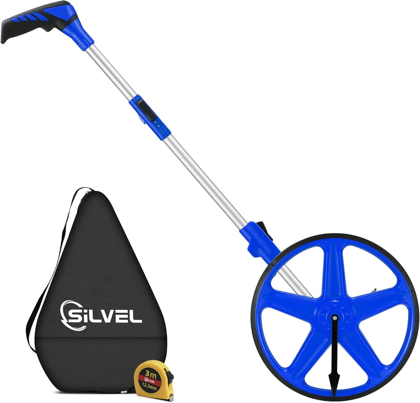 SILVEL 12 Inch Measuring Wheel for Accurate Distance Measurement