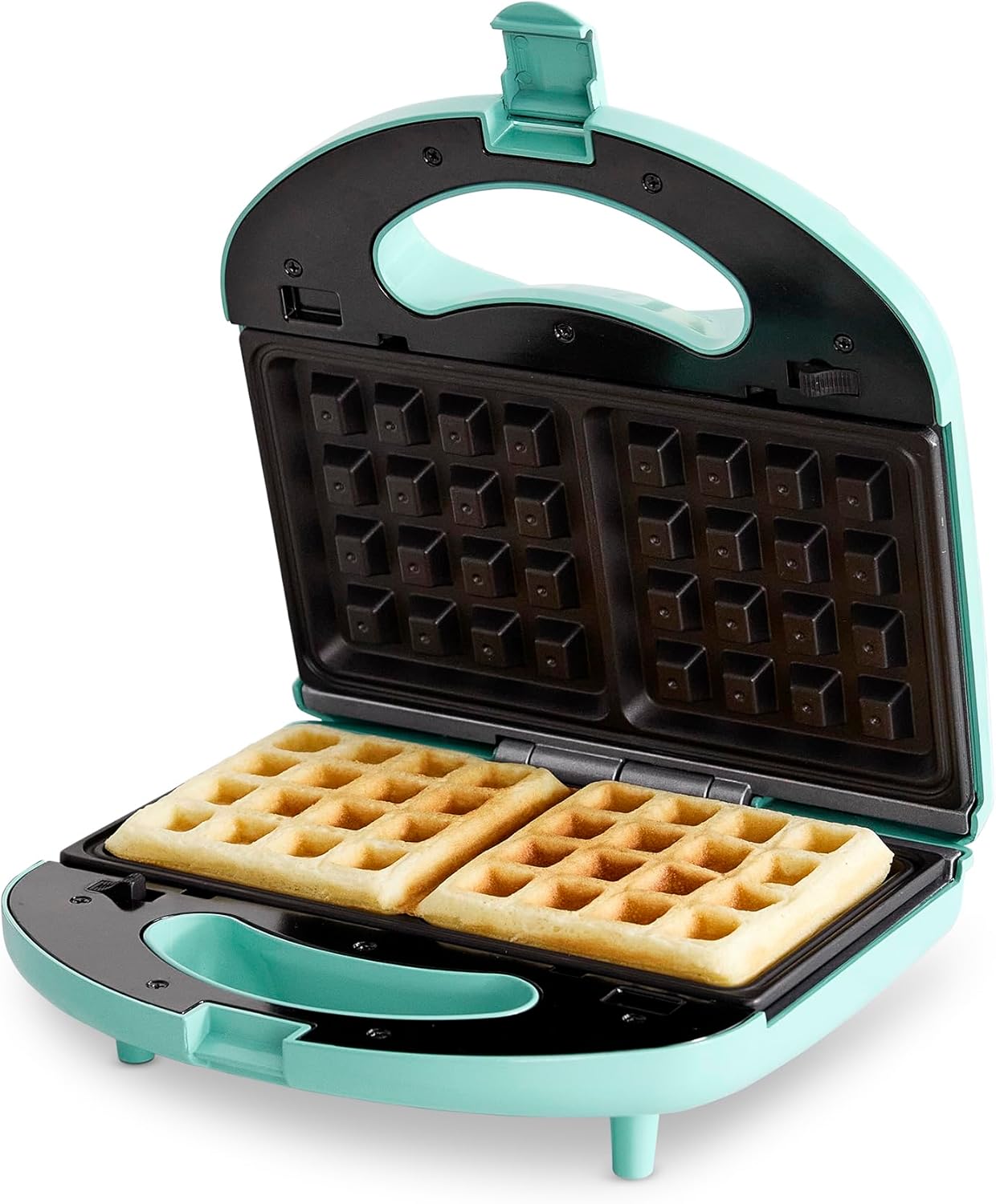 GreenLife Ceramic Waffle Panini Maker - Healthy Grilling Power