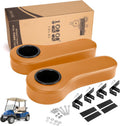 10L0L Golf Cart Rear Seat Kit with Arm Rest and Cup Holder