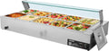 VEVOR Commercial Food Warmer 10-Pan Bain Marie - Fast, Even Heating